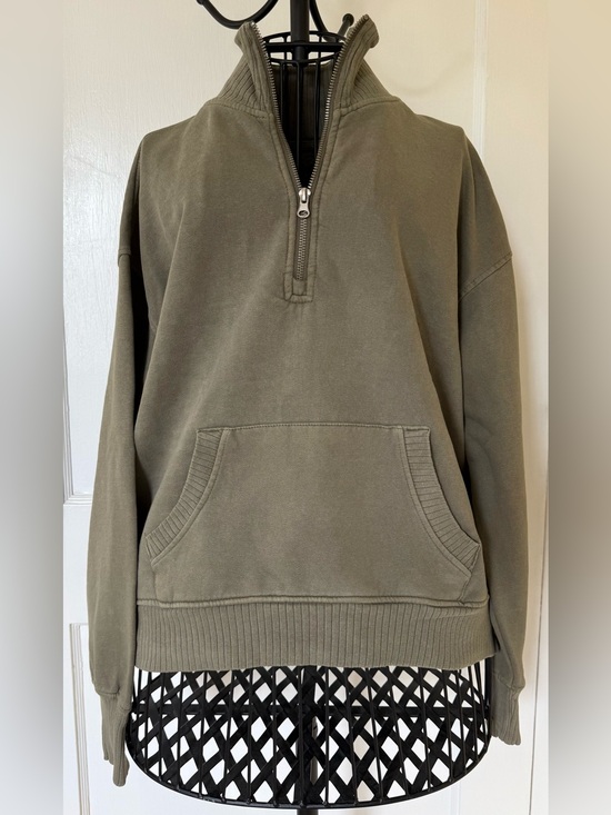 C&C California Tops - C & C California Sunwashed Fleece Quarter Zip Sweatshirt